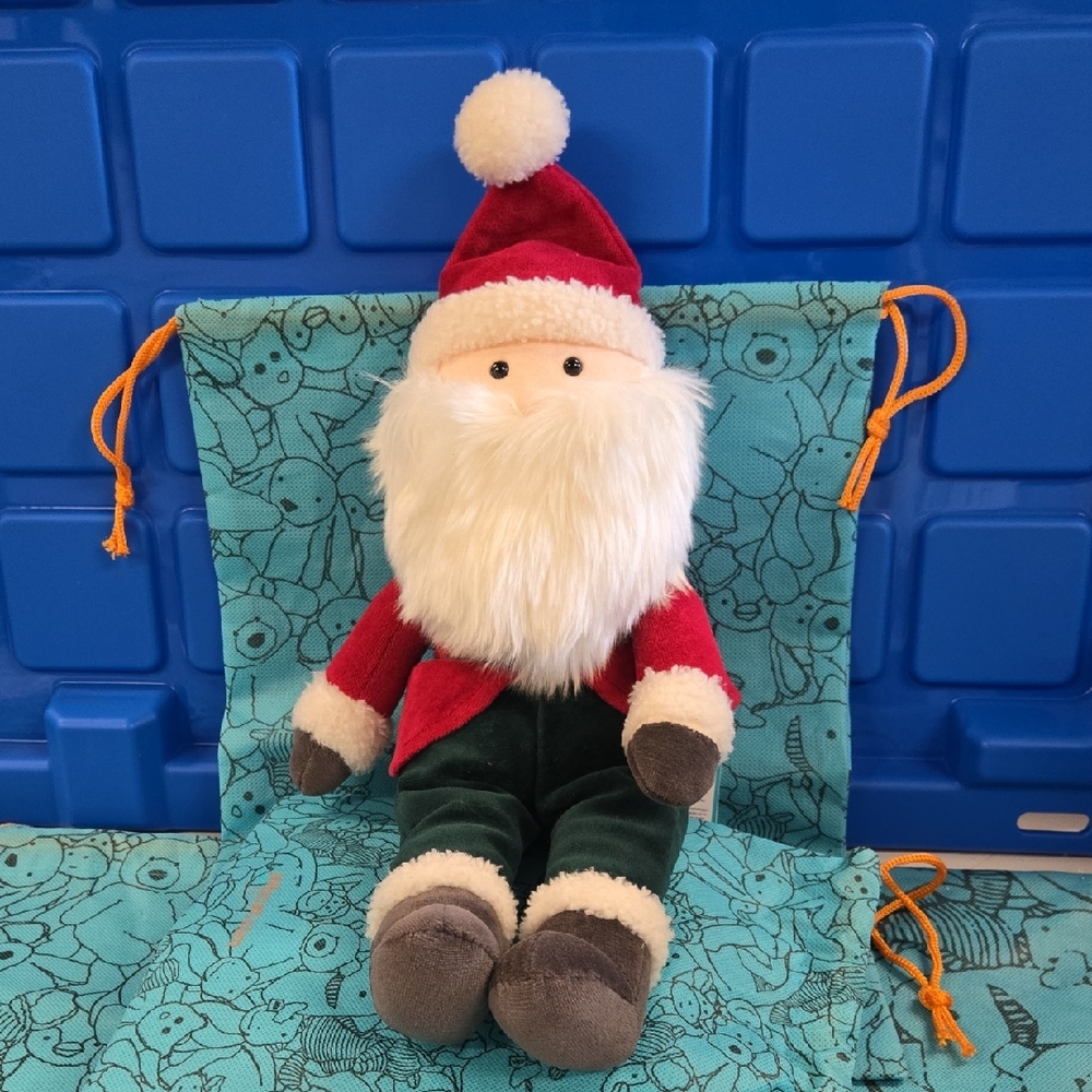 Retired! Jellycat Jolly Santa NWT
